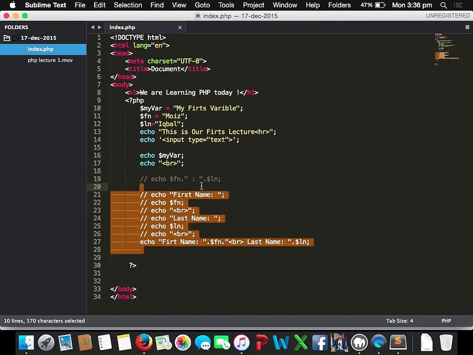introduction to php part 2