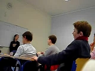 Charles en cours d'anglais