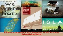 PDF Download  Billboard Appraisal The Valuation of OffPremise Advertising Signs PDF Online