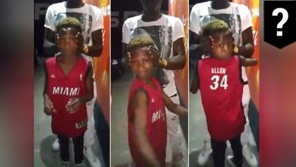 This super flexible kid's head-twisting party trick is the stuff of nightmares