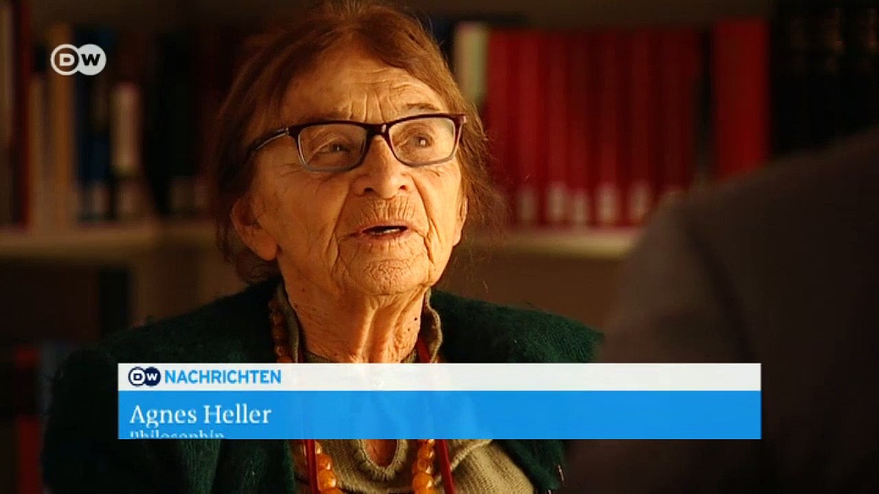 Agnes Heller: „Man hat immer eine Wahl“ | DW Interview