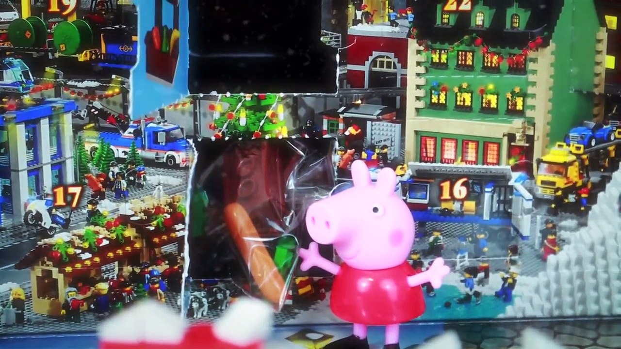 Legos Surprise Toys Christmas Advent Calendar DAY 9 PEPPA PIG Lego LPS Littlest Pet Shop lps