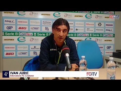 Post Entella, mister Juric in conferenza