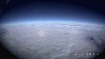 Images magiques dans le cockpit d'un Boeing 737