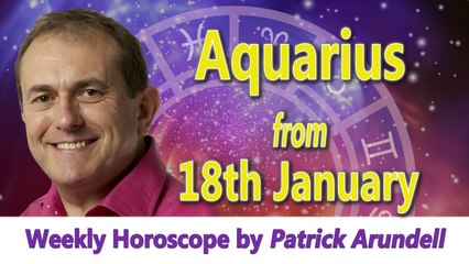 Aquarius Weekly Horoscope from 18th January 2016