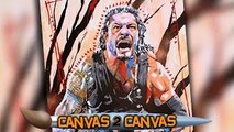 The Powerhouse spears the canvas: WWE Canvas 2 Canvas