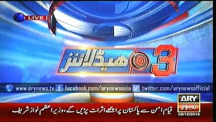 Headlines – 1500 – Monday – 28 – Dec – 2015