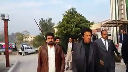 Imran Khan In His Driver's Brother Wedding Ceremony in Islamabad
