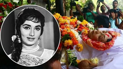 Veteran Actress Sadhana's FUNERAL