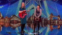Will folk duo Acqua Jane Dolores sink or swim? | Audition Week 2 | Britains Got Talent 20