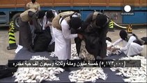 Arabia Saudita, sequestro record di pillole di anfetamine
