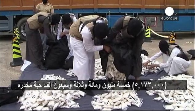 Arabia Saudita, sequestro record di pillole di anfetamine
