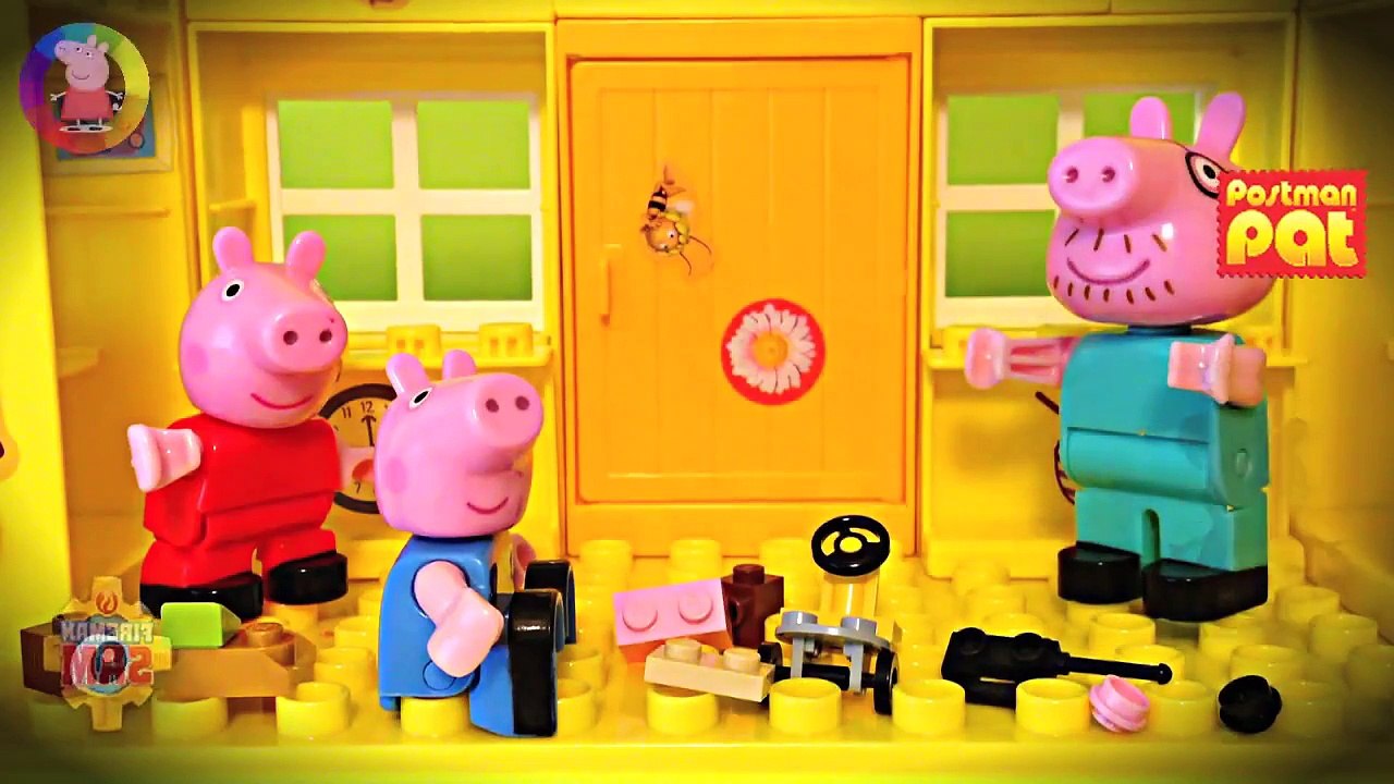 Playmobil New Peppa Pig Episode Playset Toys English Fireman Sam Postman Pat Little Sunflowers