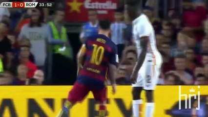 Leo Messi Headbutts Mapou Yanga-Mbiwa vs Roma ● Crazy Fight