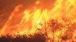 L'incendie qui ravage la côte californienne à travers les télés américaines