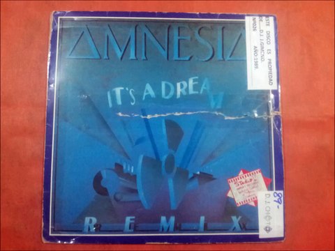 AMNESIA.(IT'S A DREAM.(INTERFERENCES MIX.)(12''.)(1989.)