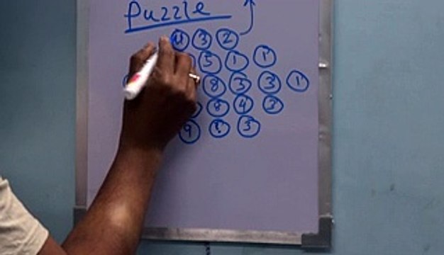 Number and Maths Puzzle Tricks and Solutions Video - Multiple Small Circles