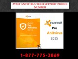 Avast Antivirus Tech Support Phone Number 1-877-775-2869