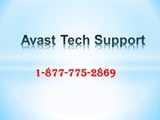 Avast Tech Support 1-877-775-2869