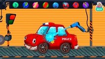 Police Car Wash | Car Wash|Candy Car Wash