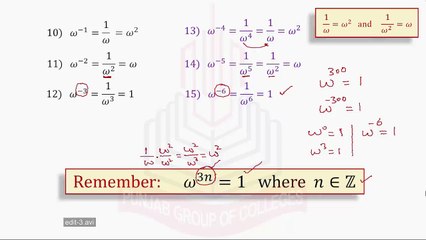 Fourth Roots of Unity and their properties