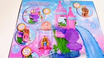 BARBIE Mermaid Splash n Slide Castle Disney Princess Ariel Prince Eric Toy Dolls
