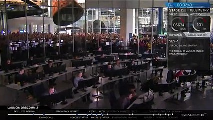 Le 1er étage de la fusée Falcon 9 revient sur Terre