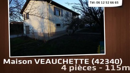 A vendre - Maison/villa - VEAUCHETTE (42340) - 4 pièces - 115m²