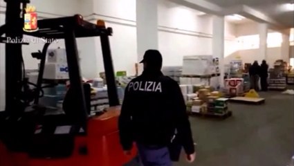 Download Video: Catania - commando assalta camion carico di alimenti: 6 arresti