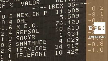 La Bolsa española aumenta sus pérdidas a mediodía