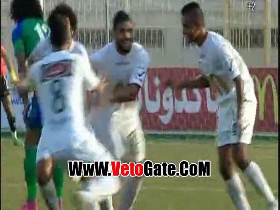 "هانى سعيد"يتقدم بالهدف الاول للاتحاد فى شباك مصر المقاصه