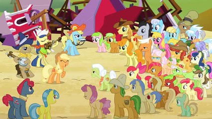 MLP FiM S3 E8 Apple Family Reunion - Raise This Barn