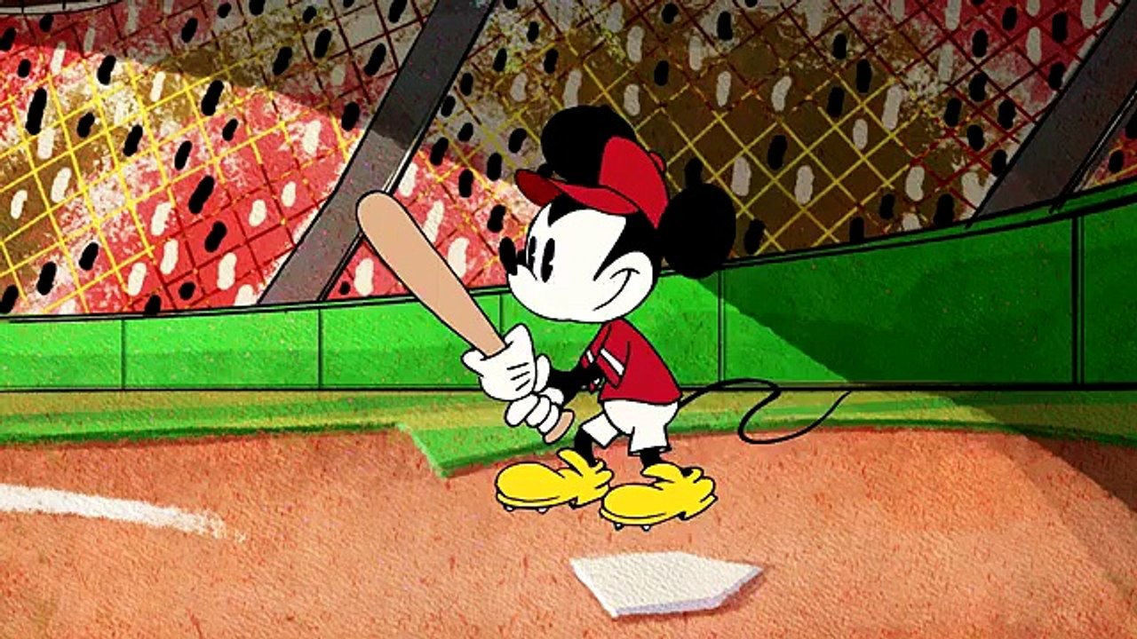 Team Mickey Hits The Baseball Field  Disney Shorts