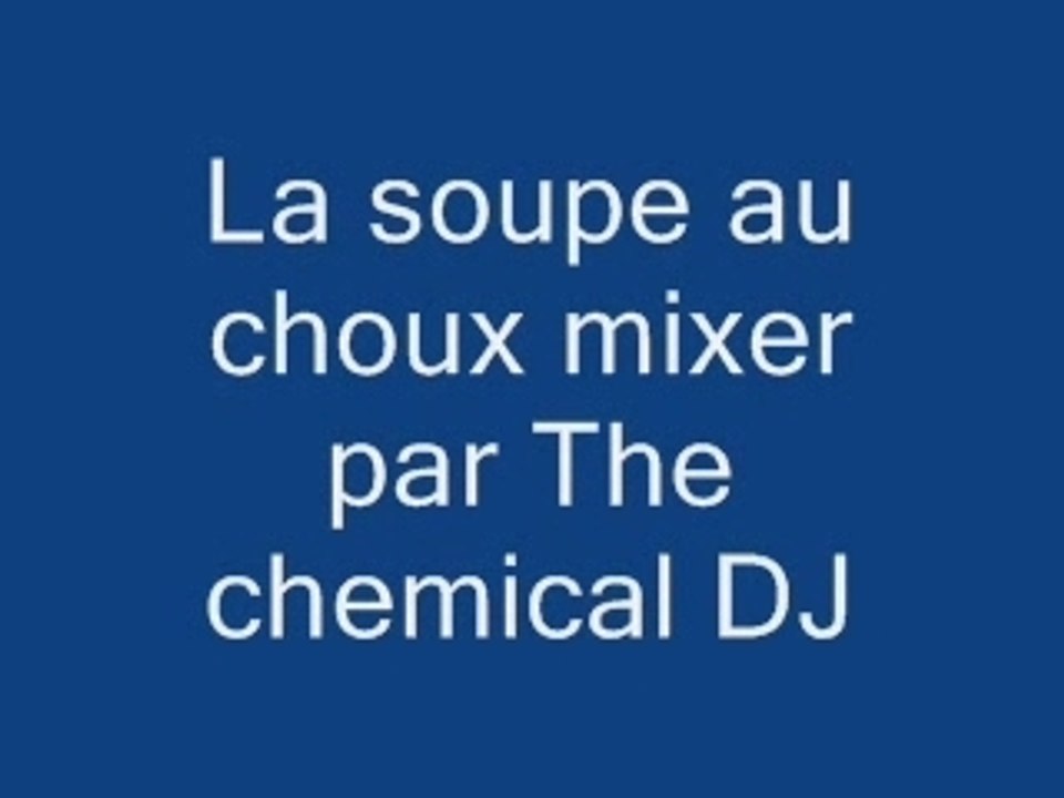 La soupe au choux