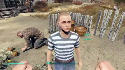 EL NIÑO CALVO Y LA TARTA | Fallout 4 RANDOM