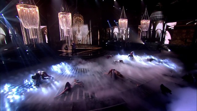 Andrea Faustini sings Sias Chandelier | Live Week 8 | The X Factor UK 2014