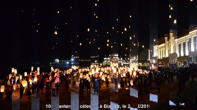 Lanternes Célestes Biarritz 2015