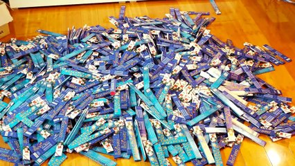 Подожгли 10 000 БЕНГАЛЬСКИХ ОГНЕЙ! Burned 10,000 sparklers!