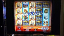 ZEUS II Slot Machine with BONUS, SUPER RESPINS and a BIG WIN Las Vegas Casino