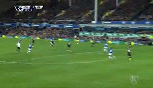 Goal Xherdan Shaqiri Everton 1-2 Stoke City