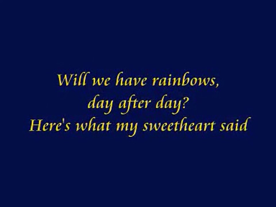 Doris Day - Que Sera, Sera [lyrics]