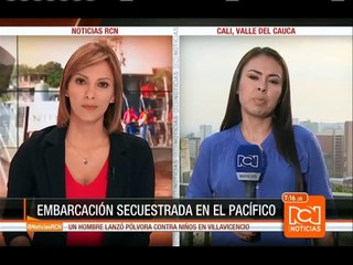 Autoridades capturan cinco personas que habían secuestrado un barco en el Pacífico colombiano