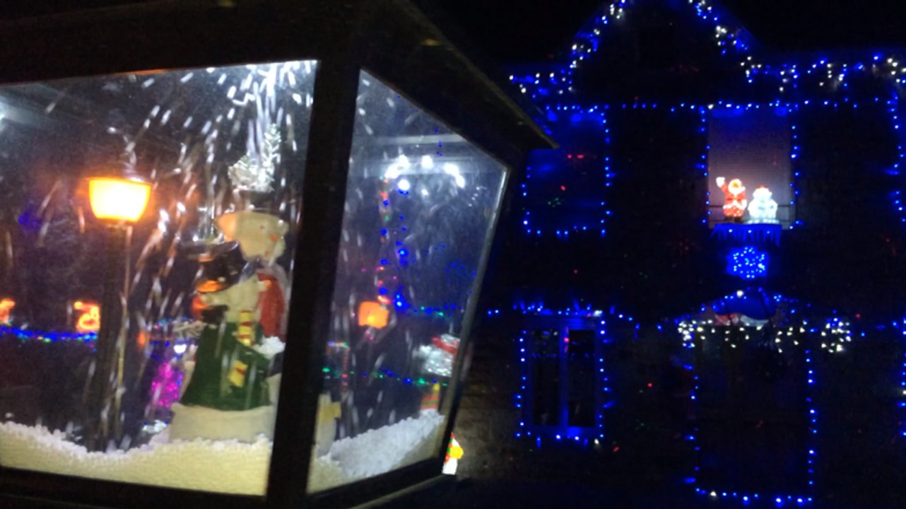 Illuminations de Noël à Saint-Pair