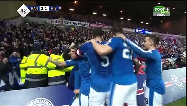 2-1 Jason Holt Goal Scotland Championship - 28.12.2015, Rangers FC 2-1 Hibernian FC