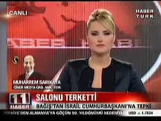 Egemen Bağış'tan İsrail sert Cumhurbaşkanına tepki