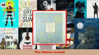 PDF Download  The Maine woods Read Full Ebook