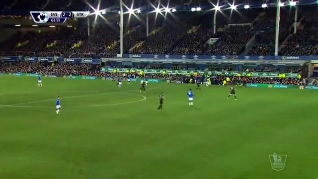 Romelu Lukaku Goal ~ Everton 2-2 Stoke City ~
