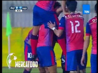 هدف بتروجيت الاول فى مرمى الزمالك بقدم أحمد جعفر