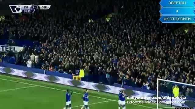 3-2 Gerard Deulofeu GOAL - Everton v. Stoke City 28.12.2015 HD