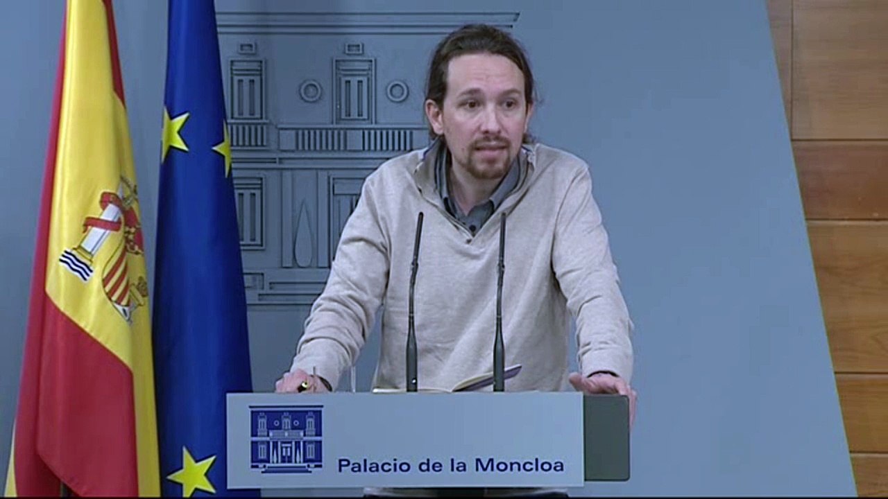 Pablo Iglesias, en Moncloa